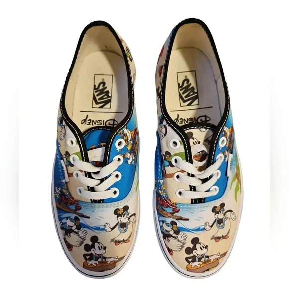 Vans X Disney Mickey Mouse Authentic Sneakers Limited Edition 7 - Picture 5 of 16